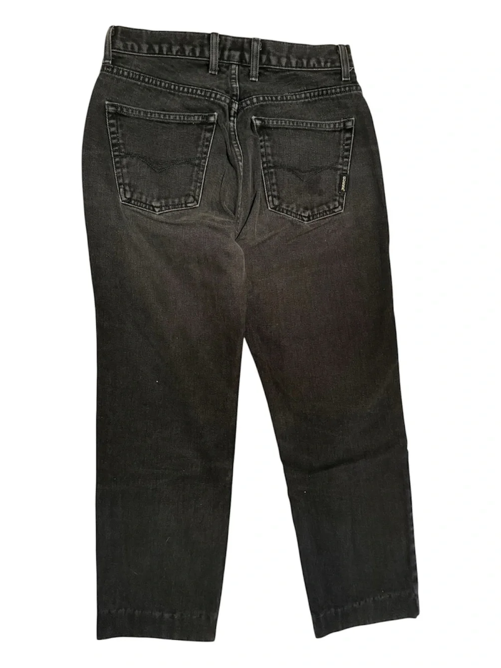 Vintage Late 80s / Early 90s GUESS Mom Jeans - Black Denim Size 29 High-Waisted‎